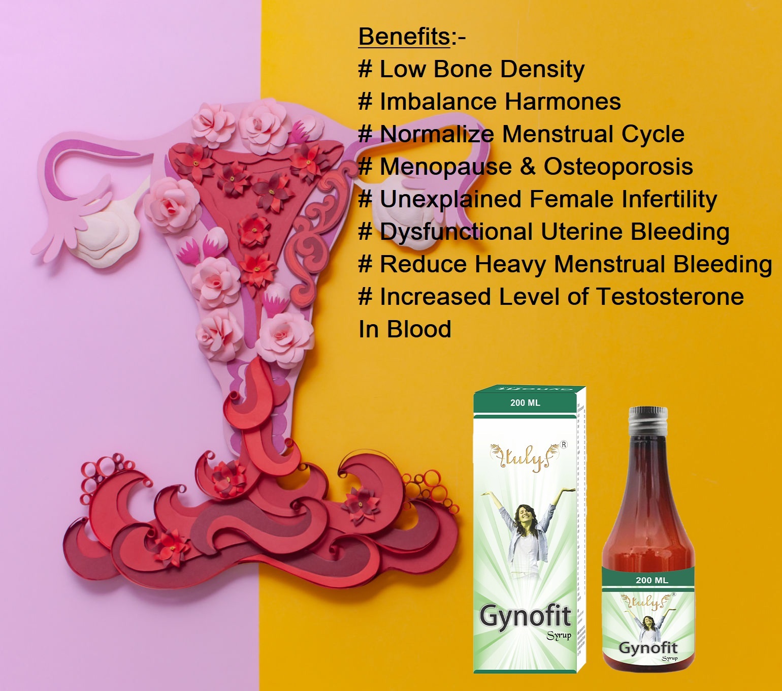 Gynofit 200ml Syrup