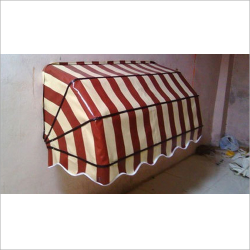 Folding Awning - Foldable Structure, Multicolor, Waterproof, Black Frame | Sunshade for Windows, Balconies & Entrance Doors
