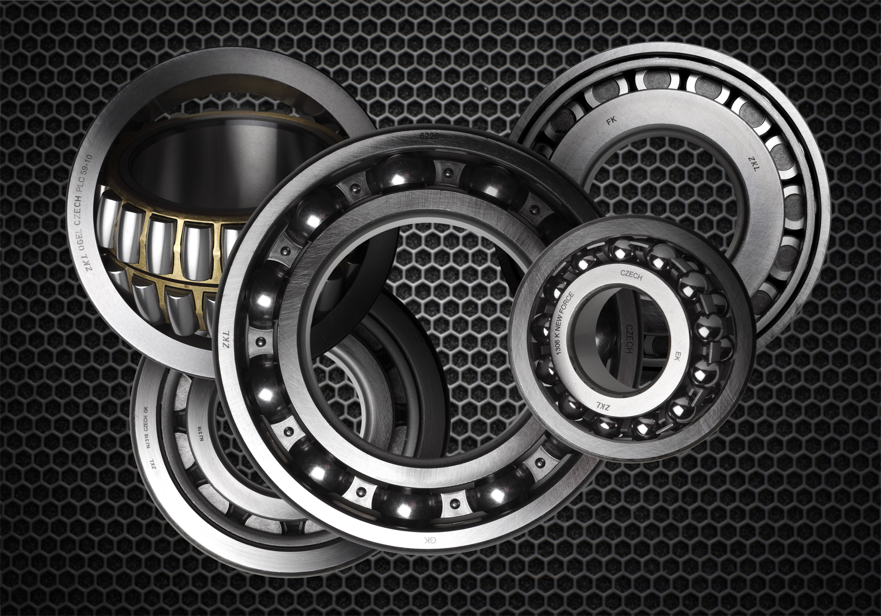 Double Row Ball Bearings - Stainless Steel, Grease Lubrication | High Precision For Machinery Use, Ultra Durable, Silver Color