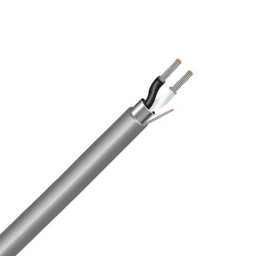 बेल्डन 8760 - टिन्ड कॉपर 18AWG (16x30) PE इंसुलेशन, बेल्डफॉइल शील्ड, पीवीसी आउटर जैकेट, CM रेटेड के साथ