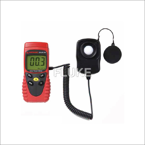 Solar-100 Power Meter - Plastic, Industrial Size Options, Red Digital Display | Power Supply Included, Durable Design