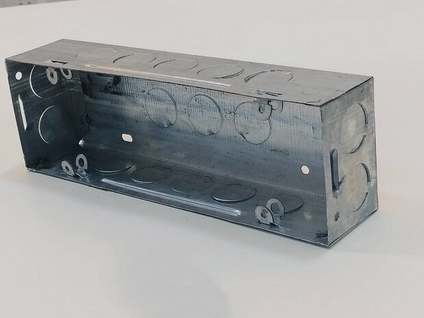 Urania Gi 8 Modular Box - Pvc Material, Silver Color | Superior Durability, Ideal For Residential And Commercial Use