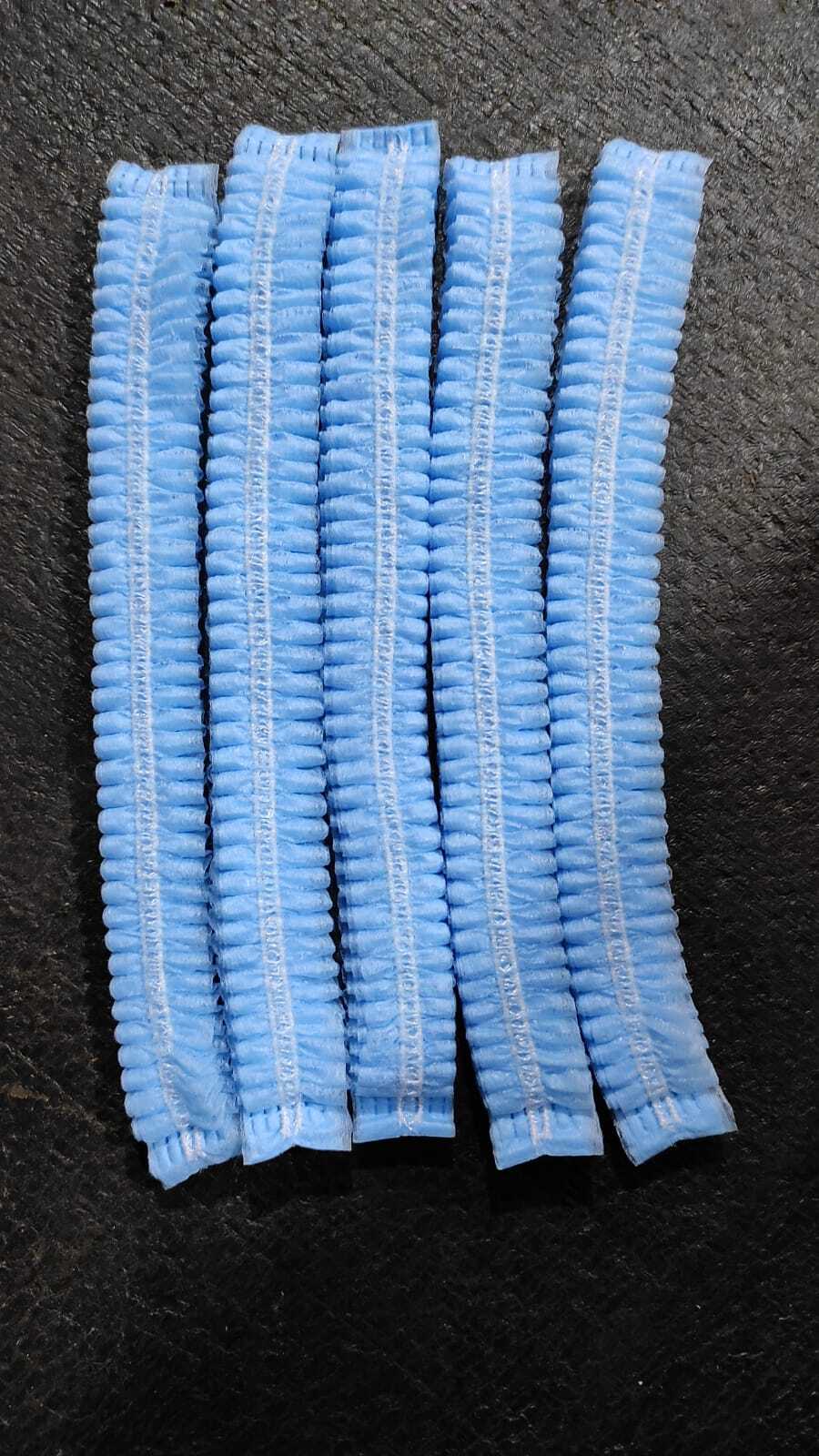 Blue Disposable Bouffant Cap