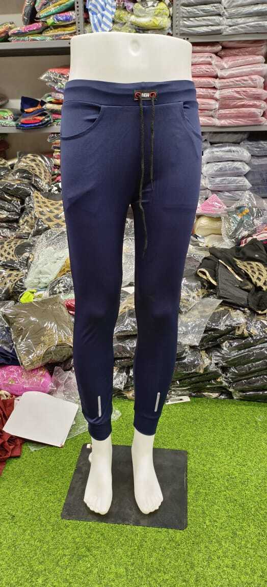 Stretchable Track - Imported Stretchable Fabric, Size M, L, Xl, Xxl | Washable, Plain Pattern, Minimum Order Of 24 Pieces, 4 Colour Options