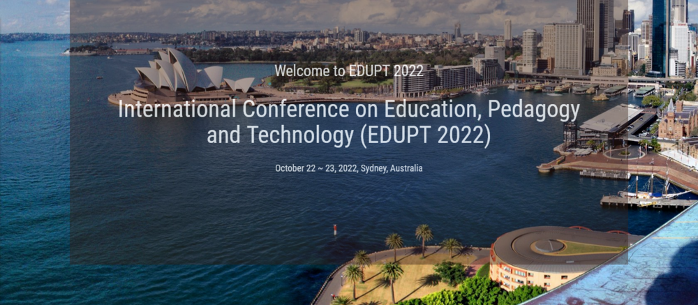 International Conference On Education Pedagogy And Technology