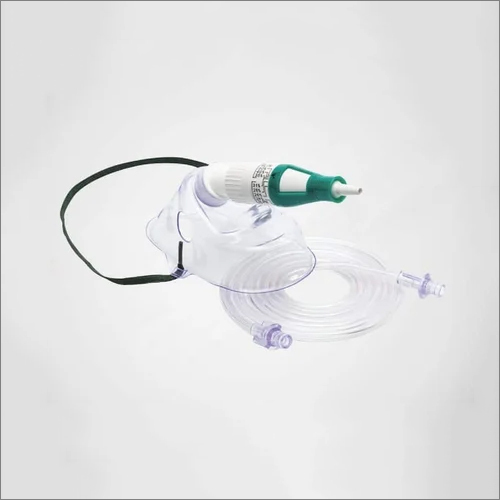 Adjustable Voturic Mask - Plastic Material, Transparent Color, Universal Size | Comfortable Design With Smooth Feathered Edges, Portable For Hospital Use