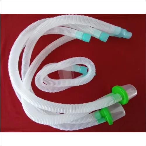 Ventilator Circuit With Water Trap - 50ml Capacity, Hazzy Transparent Color, Portable Design For Hospital Use