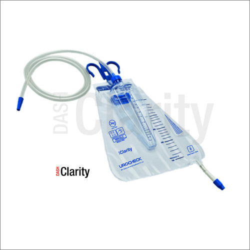 Medical Urometer - Premium Quality Transparent Design | Manual Operation, Portable For Hospital Use