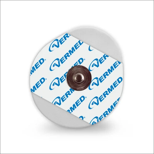 Ecg Electrode - Ag/agcl Material, White Color | Manual Operation, Portable Design, Ideal For Hospital Use