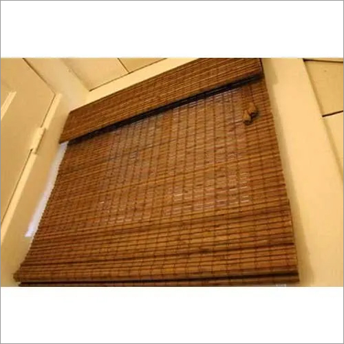 ब्राउन बैम्बू चिक ब्लाइंड