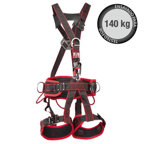 Climax Atlas Body Harness - 45mm Wide Polyester Webbing, Unisex Design | Two Fall Arrest Points, Quick-Fit Buckles, Padded Support, Adjustable Features