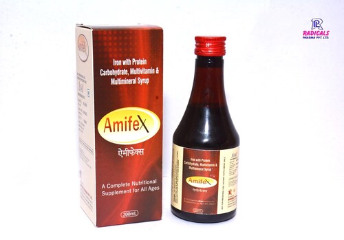 Ferric Ammonium Citrate and Folic Acid Syrup - 200 ml Liquid Formulation | Suitable for Adults and Women, Store in Dry Place, Dosage as Per Physician
