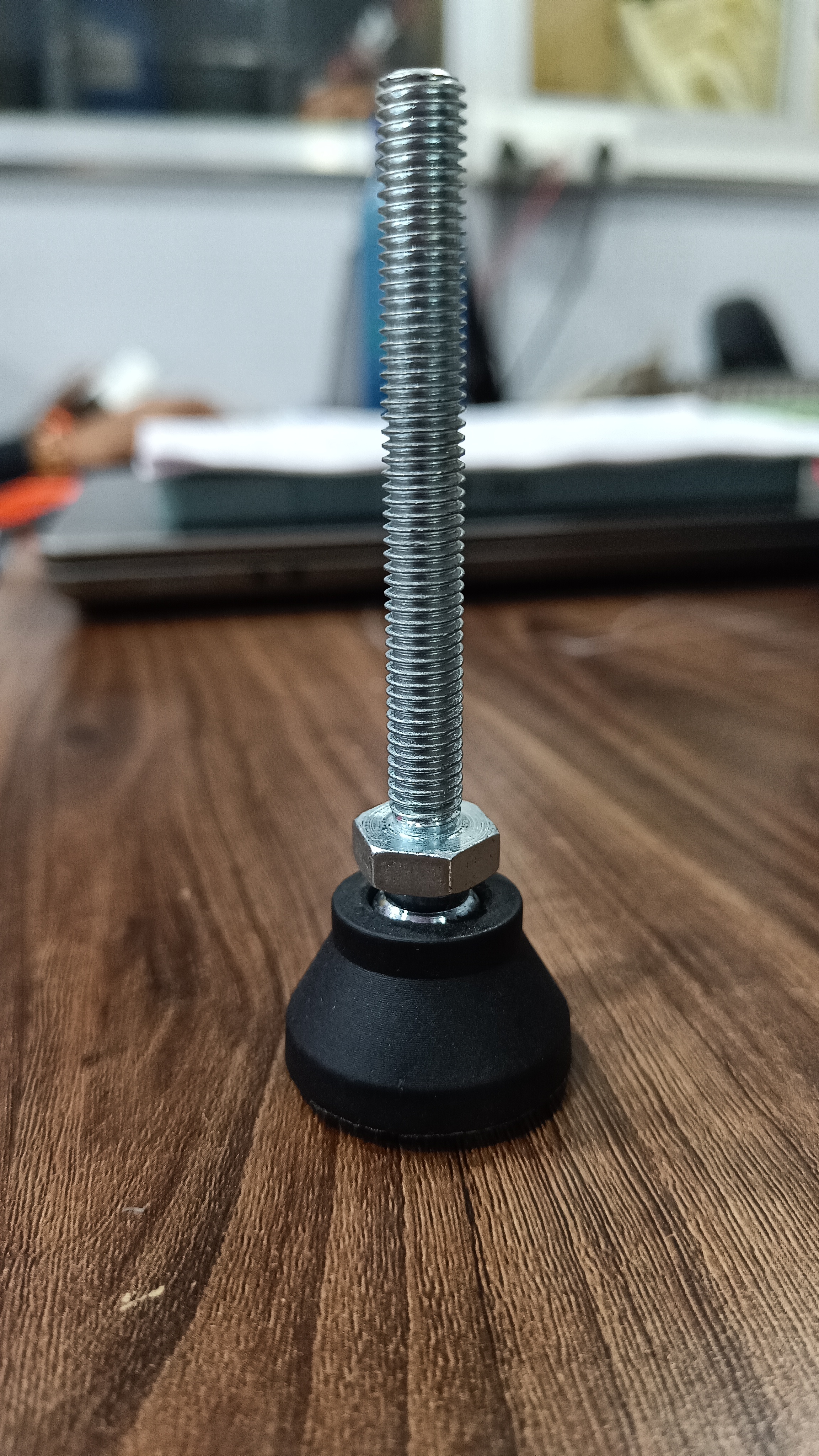 Polyamide Leveling Pad - 18mm X 100mm X 10mm, Black Color, 100 Kg/hr Capacity