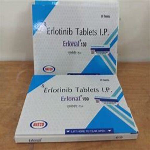 Erlonat 150 Mg Tablets - Erlotinib Hydrochloride, Pack Of 30 Tablets | Prescription Drug For Targeted Cancer Treatment, Enzyme Type: Other