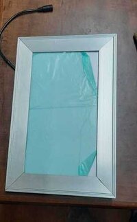 क्लिप ऑन फ्रेम का आकार 8 x 12 सिल्वर