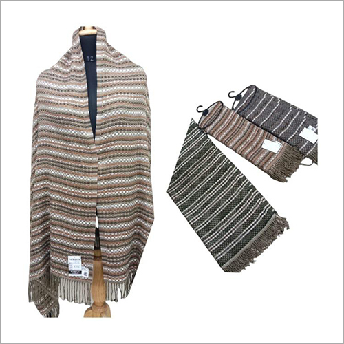 मल्टीकलर लॉन्ग स्कार्फ