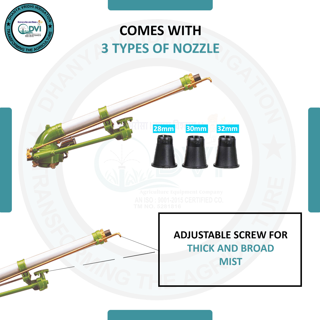 Automat Mariner Rain Gun Diameter: 62 Meter (M)