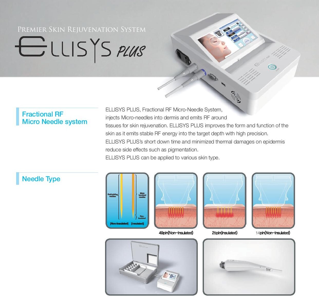Microneedle Rf Anti Aging System