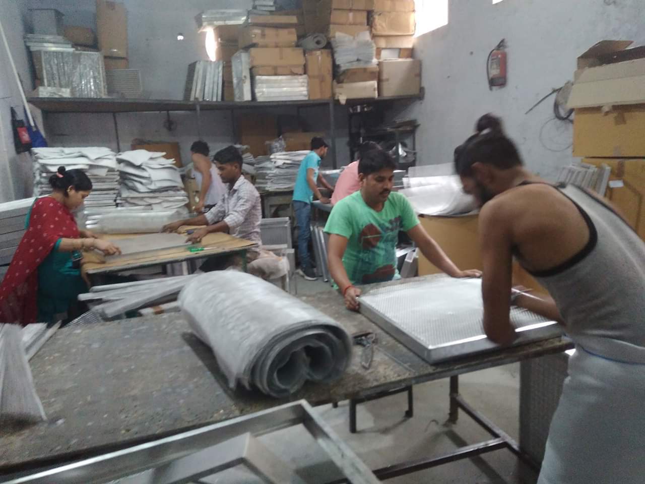 White Ductable Unit Pre Filter In Pune Maharashtra