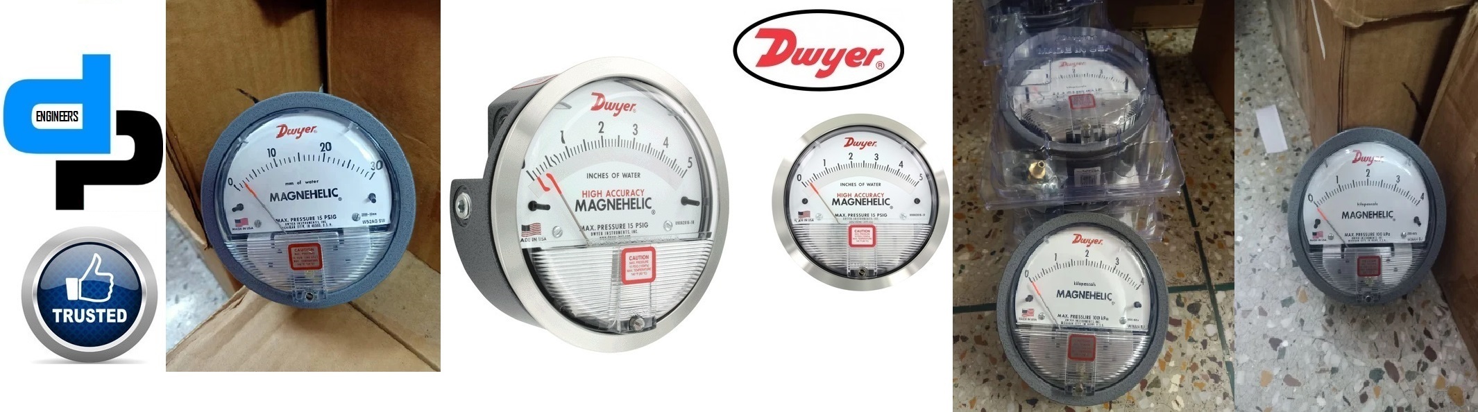 Dwyer Maghnehic Gauge For Hamirpur Himachal Pradesh Accuracy: 1 %