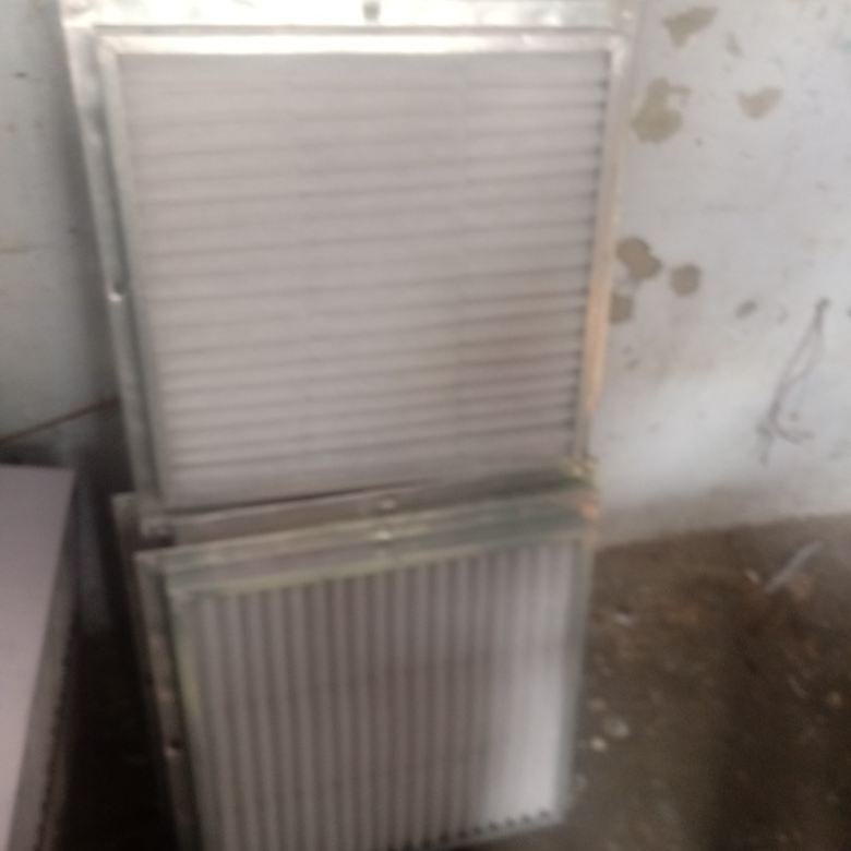 Ductable Unit Pre Filter - Galvanized Steel, Customized Size, White Color | Box Filter Design, Ss304 & Aluminum Anodized, Ideal For Power And Cement Plants