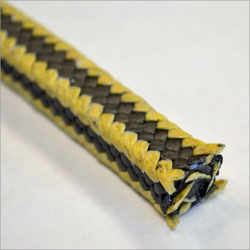 येलो ड्यूरालोन मैकेनिकल पैकिंग रोप