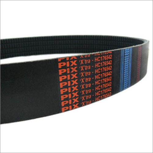 Black Raw Edge Cogged Variable Speed V Belts