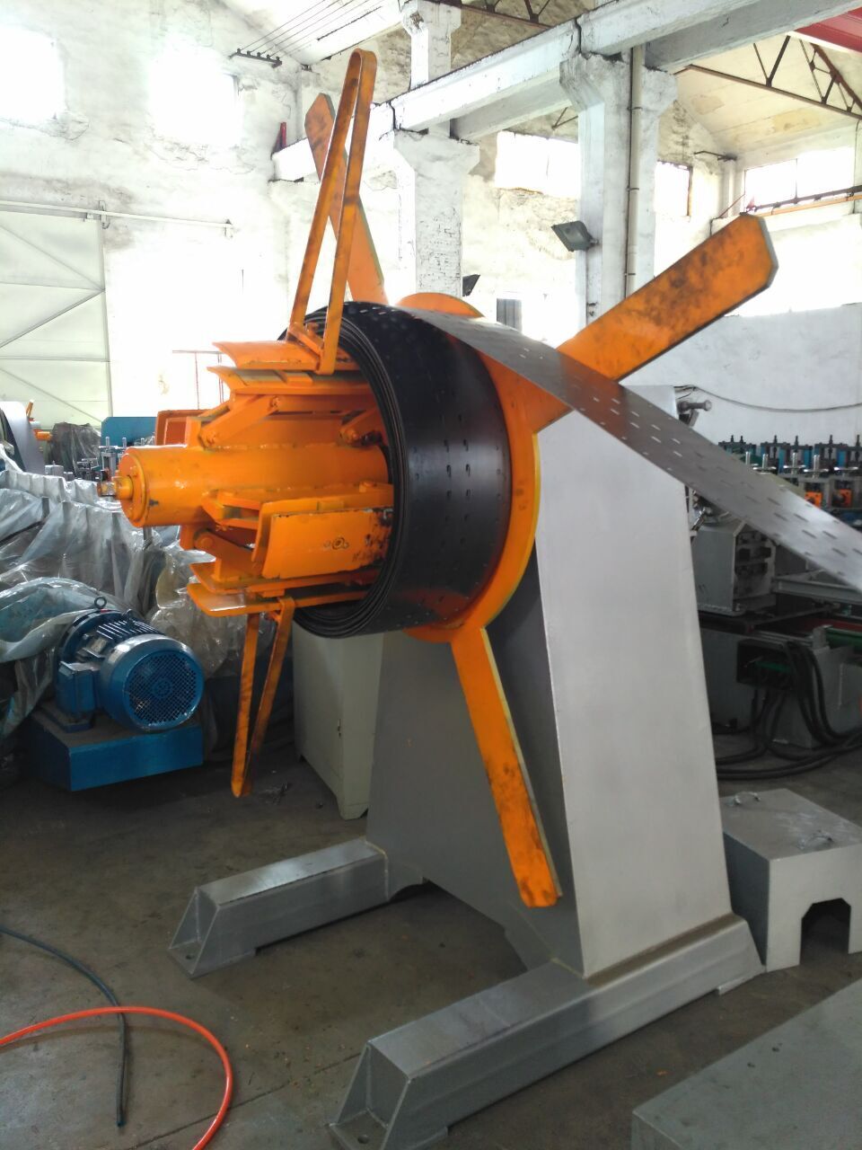 Automatic Industrial Rack Upright Roll Forming Machine