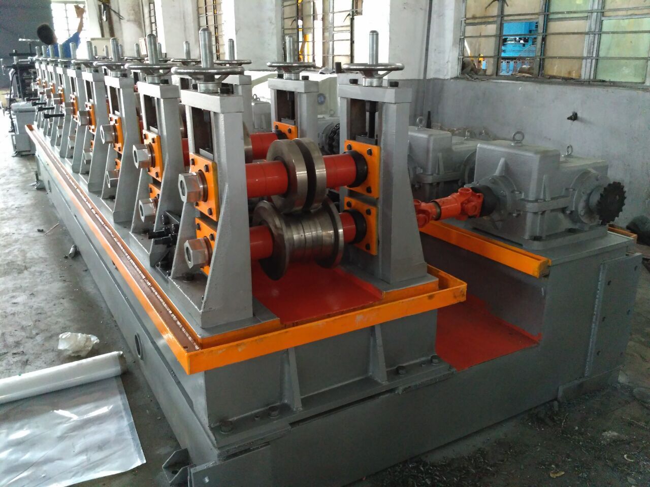Automatic Industrial Rack Upright Roll Forming Machine