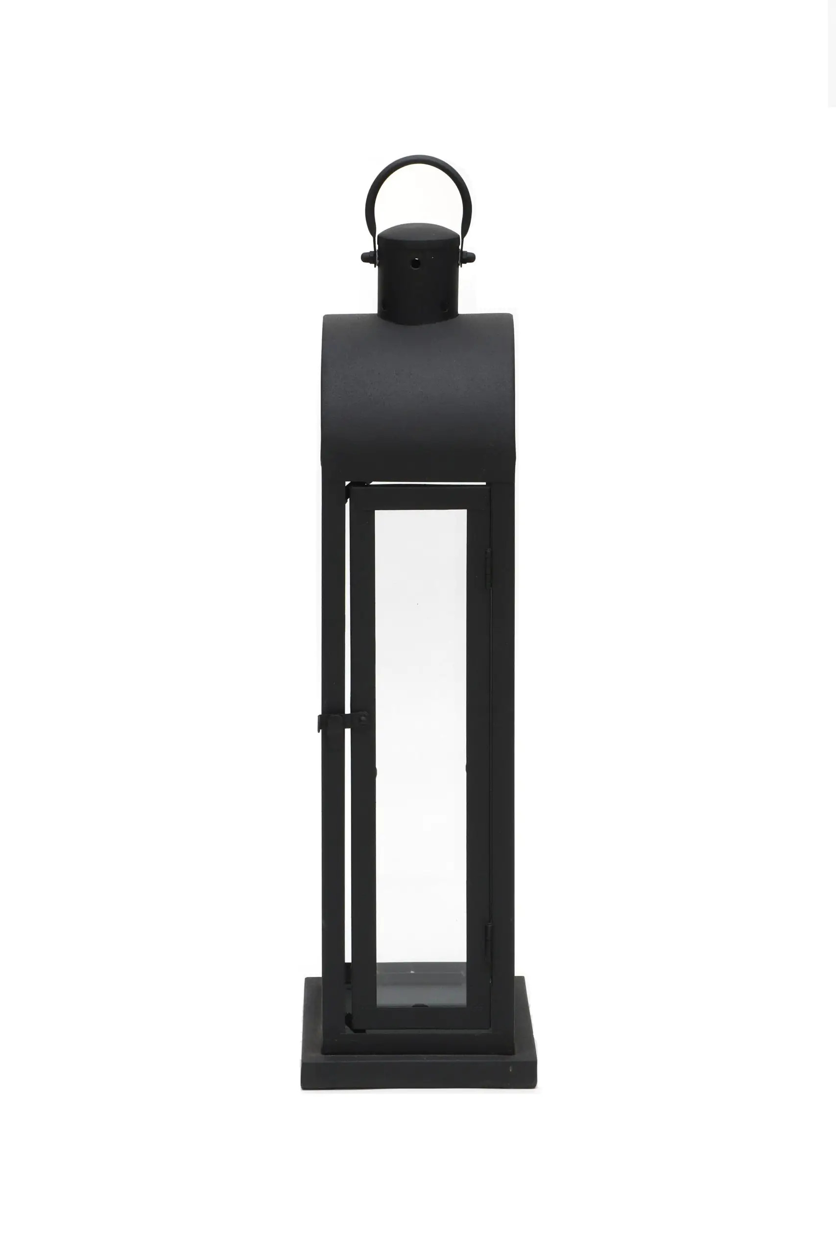 Black Modest Candle Lantern