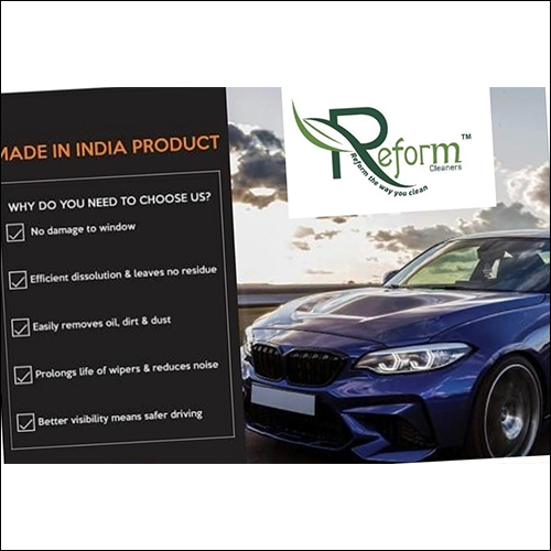 Reform Windscreen And Glass Cleaner Tablets - Eco-friendly Formula | Effective Cleaning For Streak-free Shine, Easy To Use