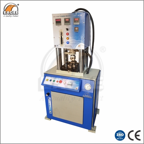 ब्लू एंड ग्रे हाई स्पीड डाई कटिंग प्रेस