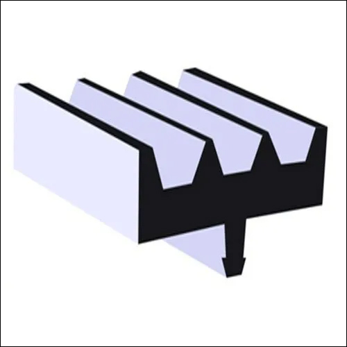 Epdm Rubber Pad - Color: Black