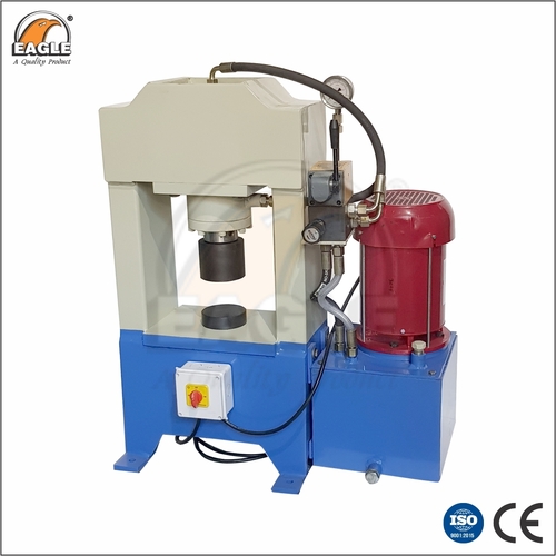 ब्लू एंड ग्रे स्टैम्पिंग डाई एम्बॉसिंग कॉम्पैक्ट हाइड्रोलिक प्रेस