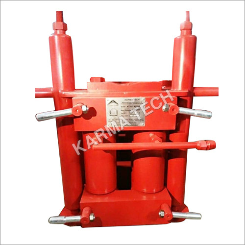 12 Mt Capacity Single Action Jacks - Color: Red