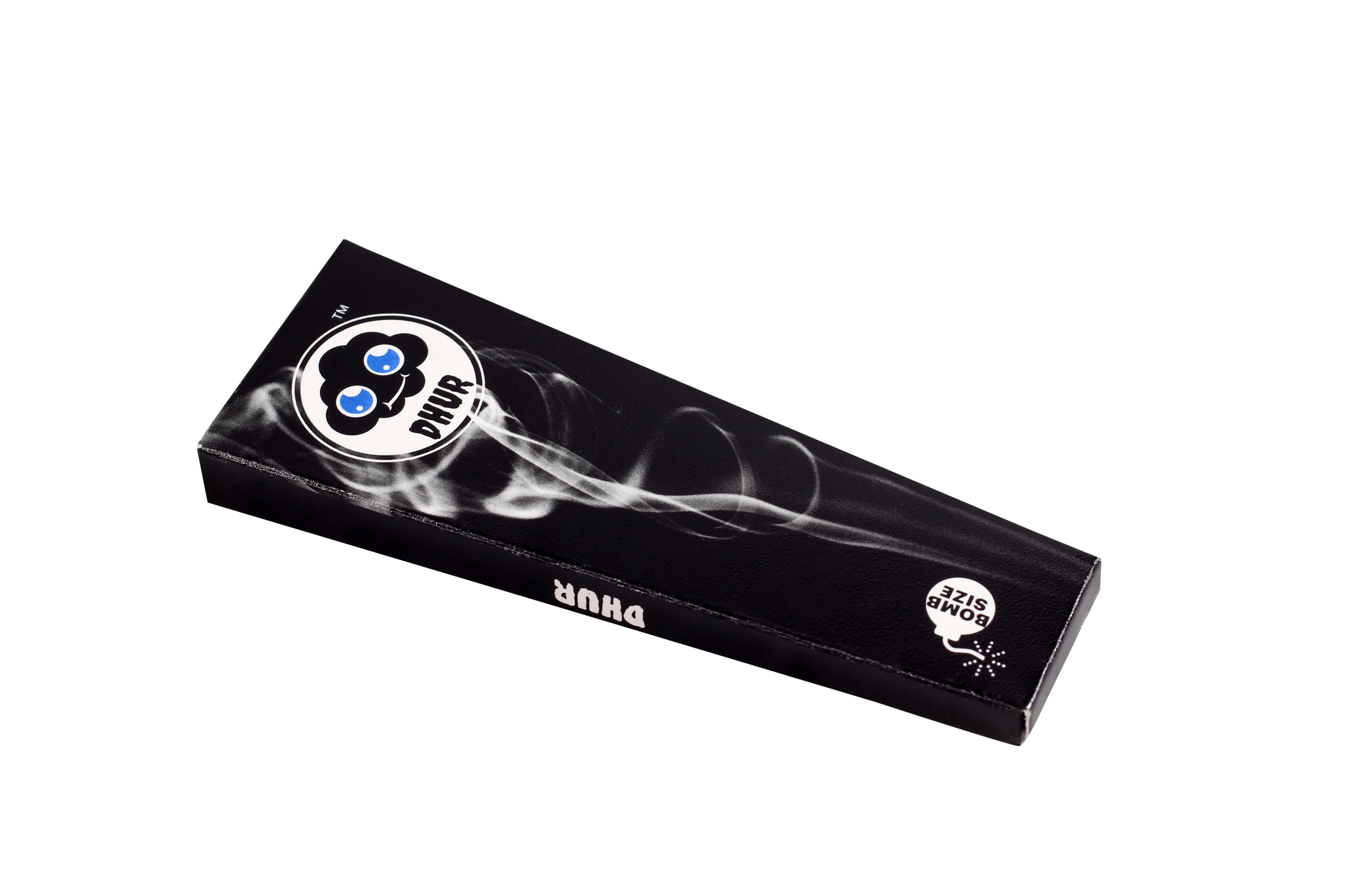 Dhur Pack 4 In 1 Cigarette Rolling Paper - Ultra Thin Paper, King Size, White | Meticulously Rolled, Even Burn, Unique Craftsmanship