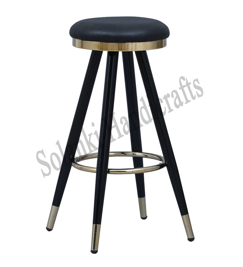 Solanki Handicrafts Metal Bar Stool