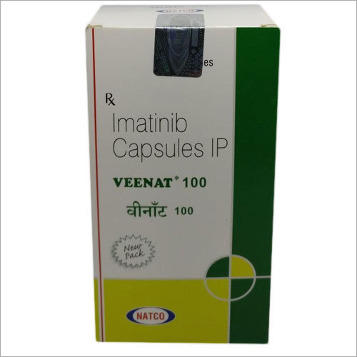 Imatinib Capsules IP - 100 mg, 30 Tablets | Generic Drug, Storage: Dry Place, Dosage as per Doctor