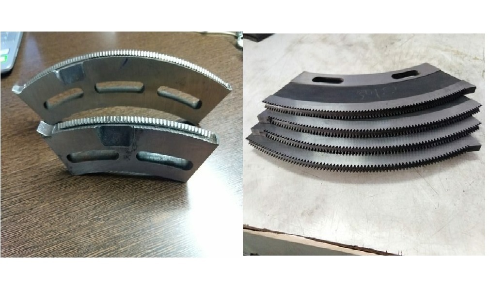 Rs4 Slotter Blade - Stainless Steel, Zig Zig Surface | Industrial Use In Box Making, Customizable Design Options, Compatible With Various Machine Sizes