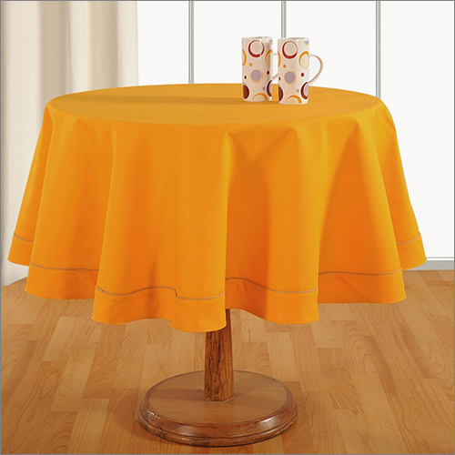 Washable Circular Round Table Linen Set