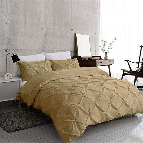 Washable King Size Pinch Pleated Duvet Set