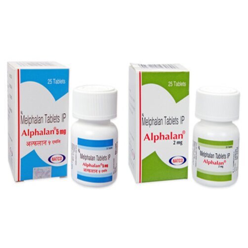 Alphalan Melphalan Tablets - 2mg & 5mg Strengths | 25-tablet Packaging, Prescription Drug For Medical Use