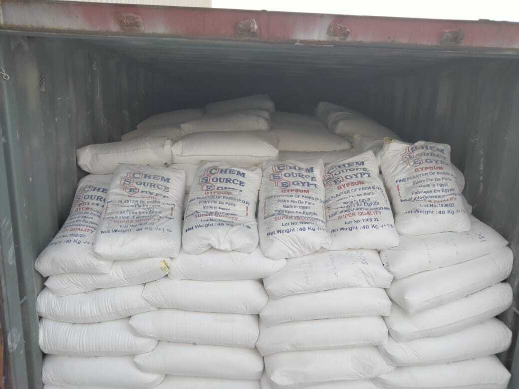 Gypsum Plaster - 92% Pure Calcium Sulfate Dihydrate Powder | Non-toxic, Fire Retardant, Thermally Insulated, Ph 6-7, Density 2.36 G/cm3