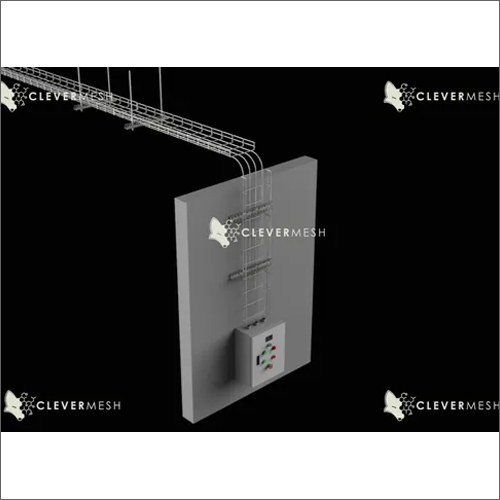 Gi Wire Mesh Cable Tray - Gi Material, U Shape, 2.5 Meter Length, 50-800 Mm Width, 4-5 Mm Sheet Thickness | Hot Dip Technique, Pre Galvanized Finish