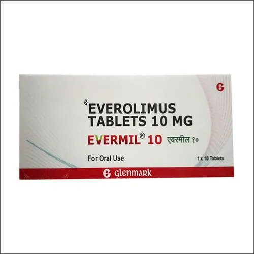 Evermil - 10mg Everolimus Tablets | Cancer Treatment, High Quality Formulation, Prescription Required, 1 x 10 Tablets