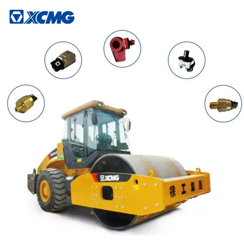 XCMG Road Roller XS203J Spare Parts Set - Metal, Semi-Automatic, Yellow/Black | Essential Filters, Track Shoe, Proximity & Pressure Switches