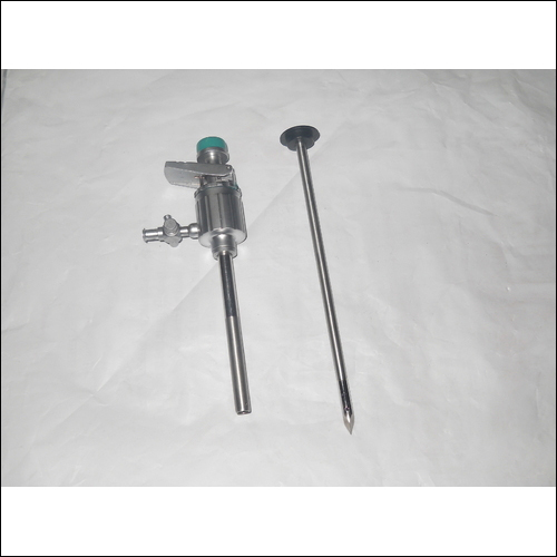 Laparoscopy Trocar Cannula - Stainless Steel, Sterilized with Light Source | New Instrument for Precision Procedures