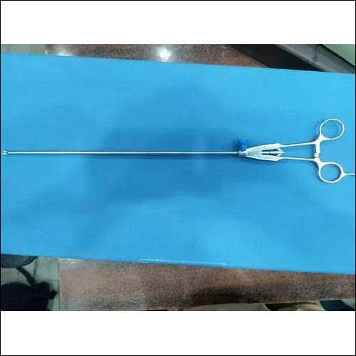 Needle Holder Ring Type - Stainless Steel, Silver Color , Sterilized and Recyclable Surgical Equipment with Polished Finish