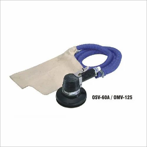 Pneumatic Orbital Sander - 10mm Length, 8500 RPM Speed | Blue Finish for Industrial Use