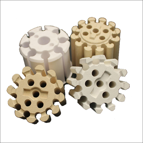 Brown & White Ceramic Bobbin Heater